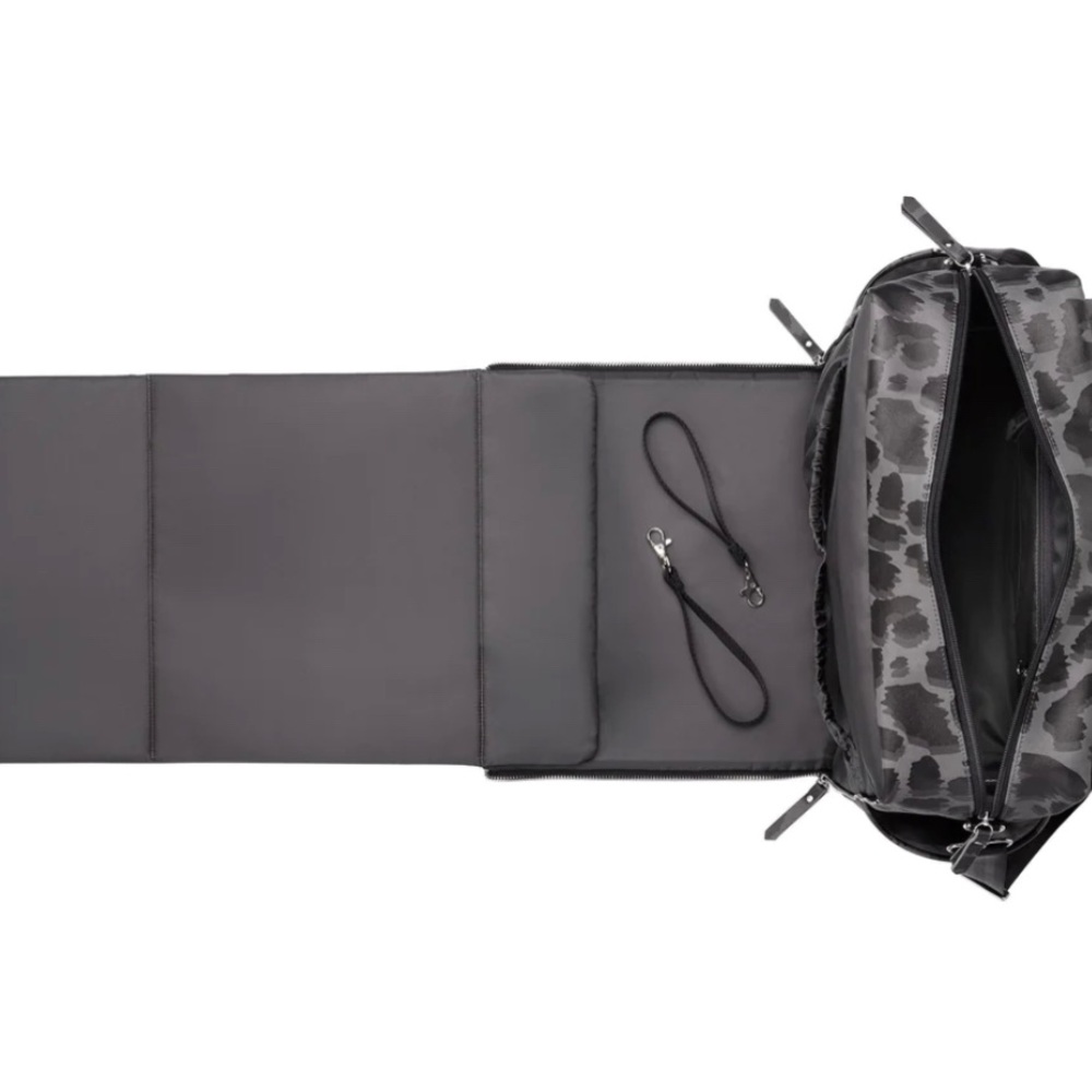 Petunia Pickle Bottom Boxy Backpack | Diaper Bag | Shadow Leopard